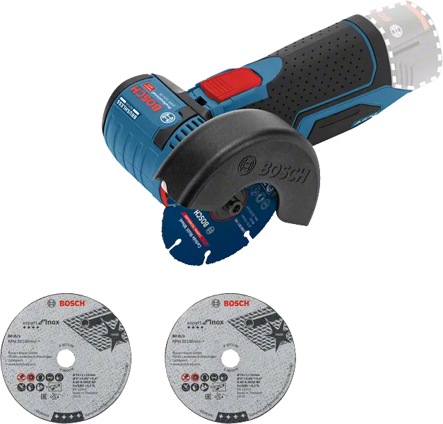 Bosch GWS 12V-76 Angle Grinder (Solo)