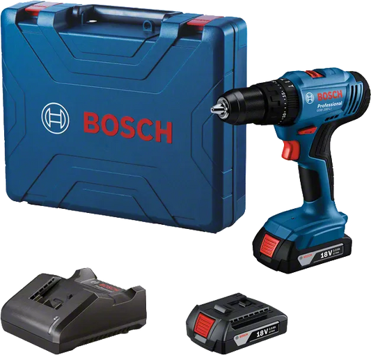 Special - Bosch Cordl Perc Screwdr GSB 183-LI (2 batts)