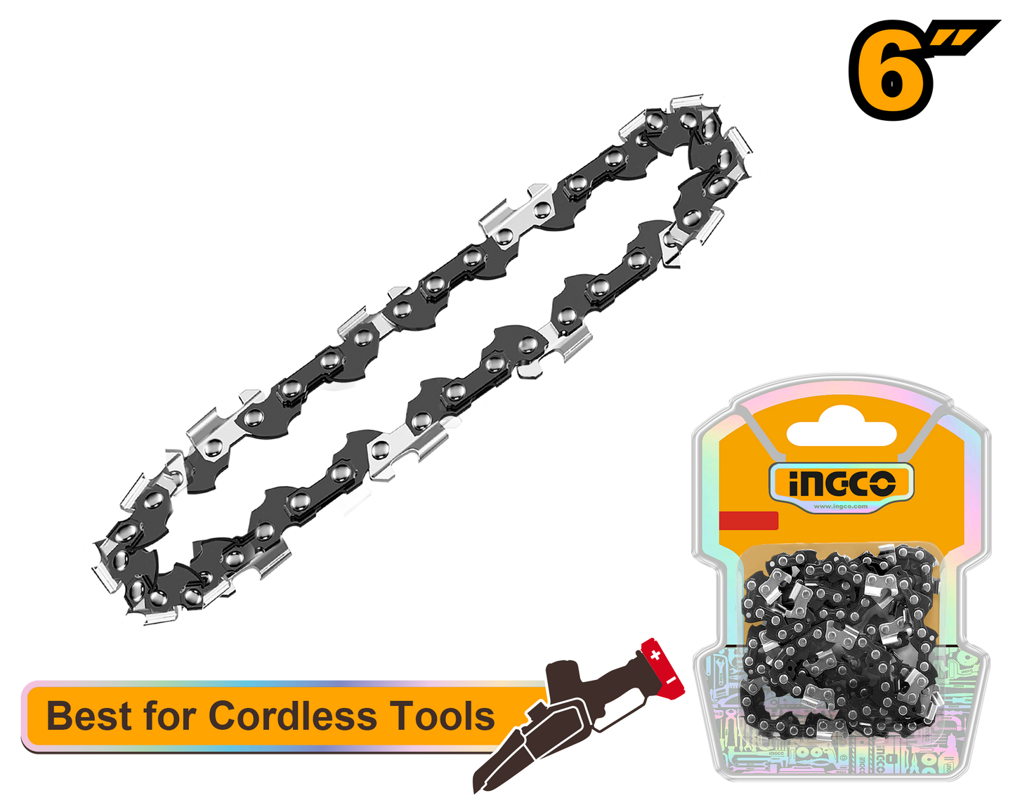 Ingco Saw Chain 38 Link 6"