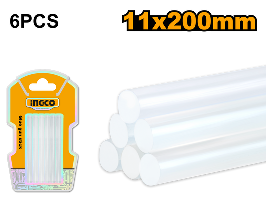 Ingco Glue Stick 11.2X200Mm 6/Card