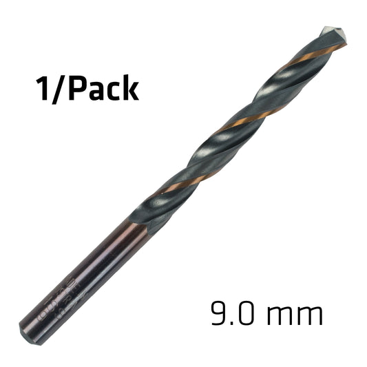 Alpen Hss Sprint Master  9.0Mm X1 Sleeved Din338 Alpen Drill Bit