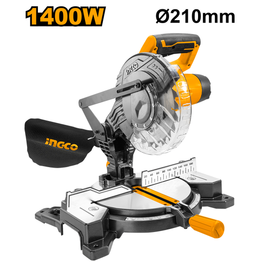 Ingco Mitre Saw 1400W Blade 210Mm BMS14002