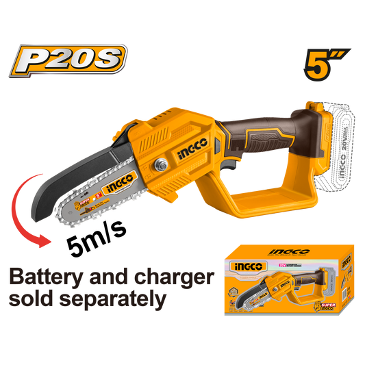 Ingco Cordless Pruner Saw 5" 20V (Tool only) CGSLI2058