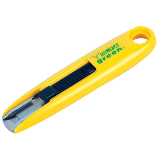 Olfa Olfa Safety Cutter  - Recycled Green  W/12.5Mm  Blade Box Opener Cutte