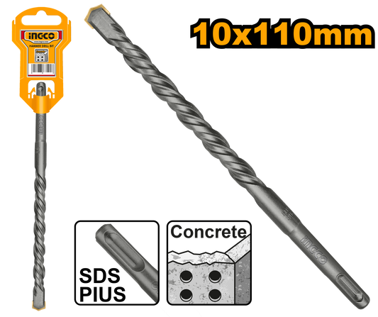 Ingco Drill Bit Sds Plus Hammer 10X110Mm
