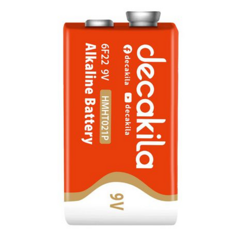 Decakila 9V Alkaline Battery 6F22