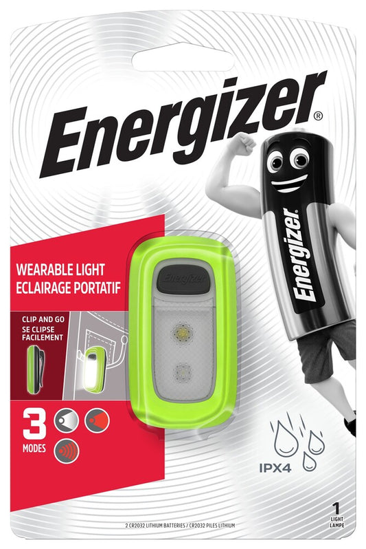 Energizer Wearable Clp Light 30Lum