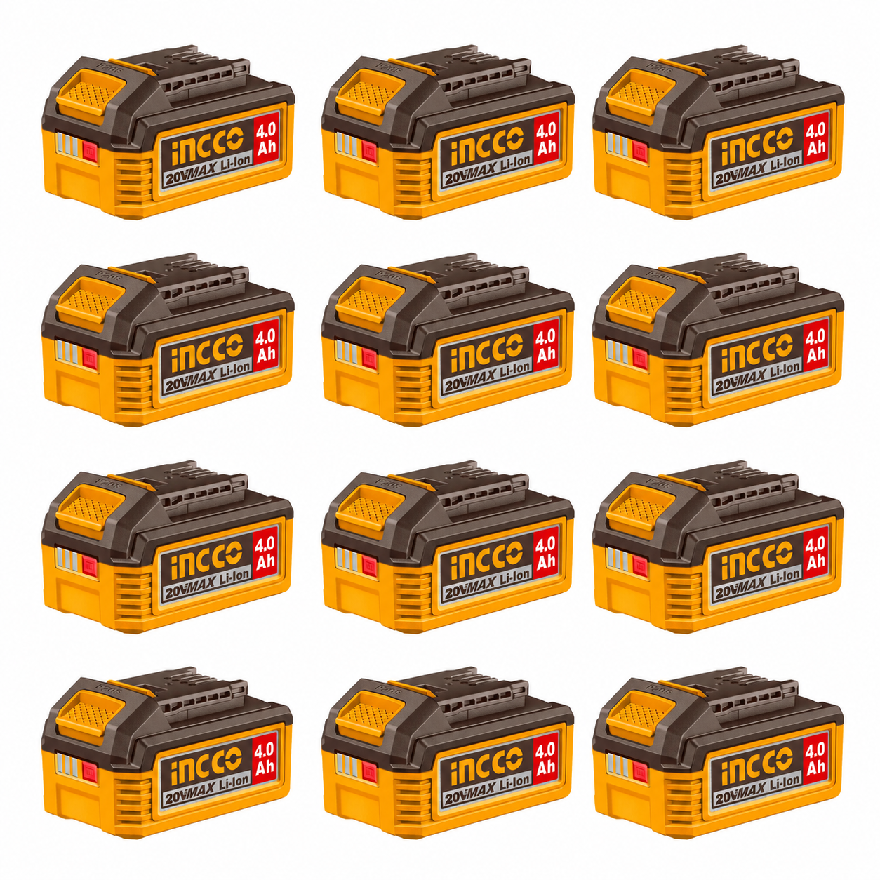 Special - Ingco 4Ah Spare Battery 20V P20S For All Ingco Cordless Tools Carton (Qty 12)