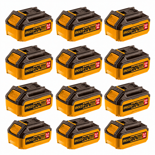 Special - Ingco 5Ah Spare Battery 20V P20S For All Ingco Cordless Tools Carton (Qty 12)