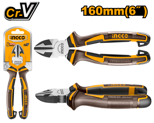 Ingco Plier Diagonal 160Mm Cr-V