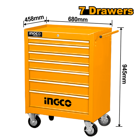 Ingco Roller Cabinet 7 Draws HDTC02071P