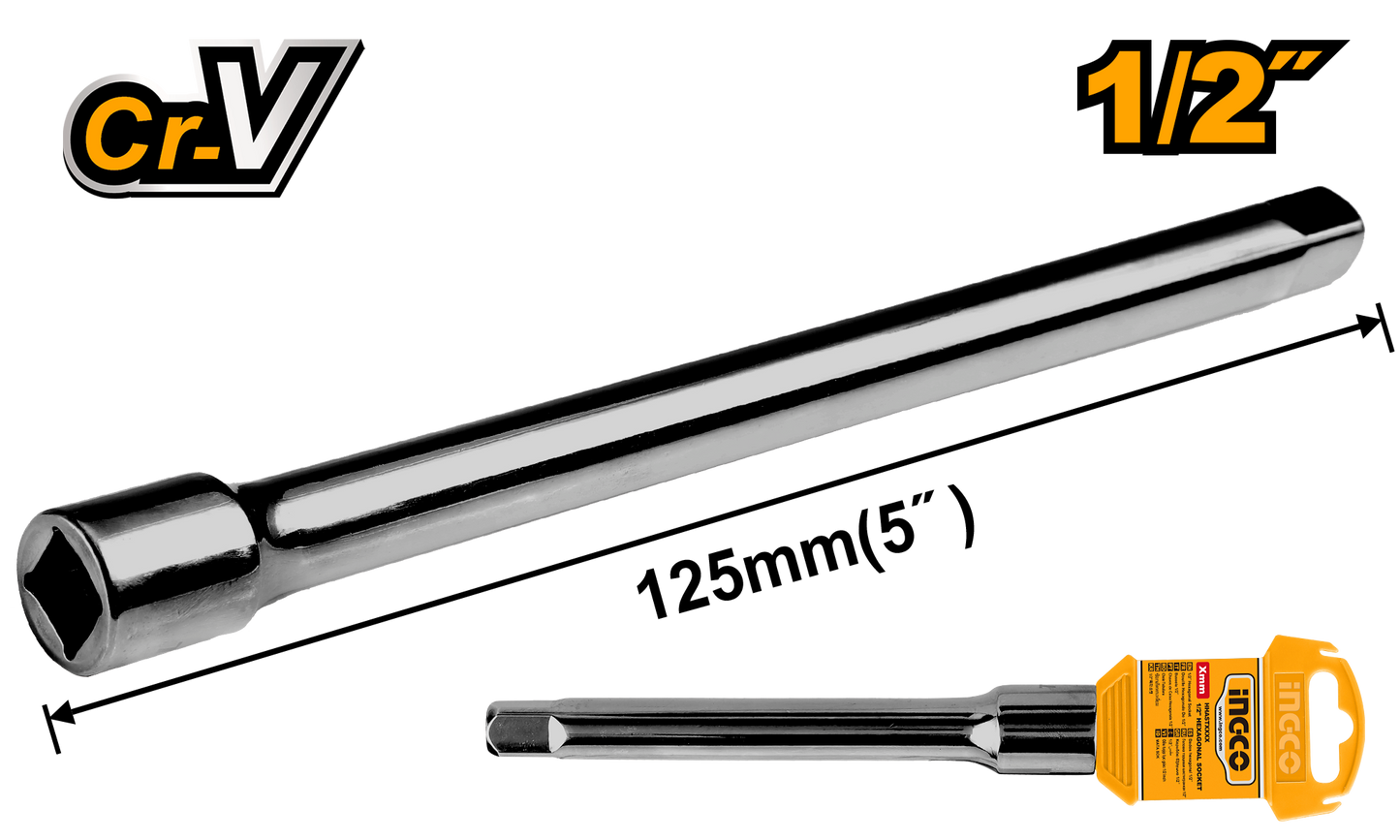 Ingco Ext Bar 1/2 127Mm HEB12051