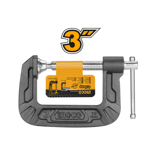 Ingco Clamp G 75Mm Cast Iron HGC0103