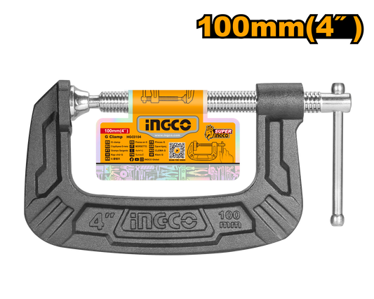 Ingco Clamp G 100Mm Cast Iron HGC0104