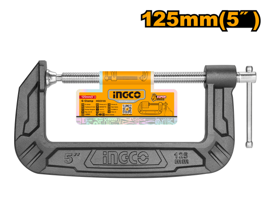 Ingco Clamp G 125Mm Cast Iron HGC0105