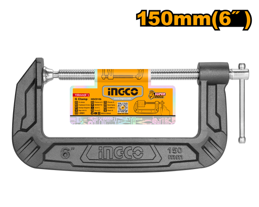 Ingco Clamp G 150Mm Cast Iron HGC0106