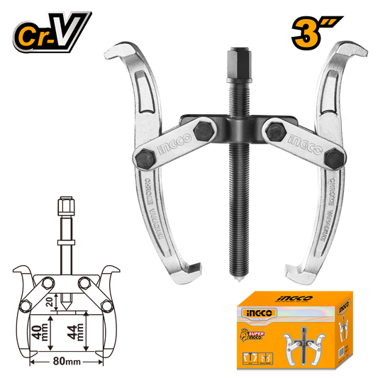 Ingco Puller Gear Sz 3 2 Jaw HGP08023