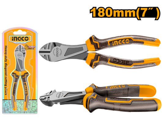 Ingco Plier Diagonal H/D 180Mm Cr-V