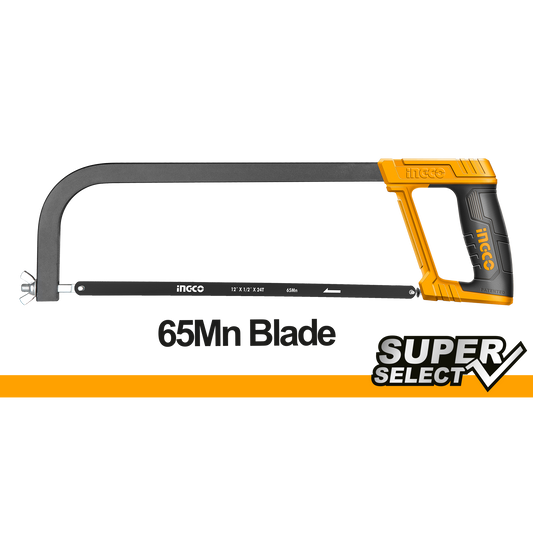 Ingco Hacksaw Frame 300Mm S/Grip Bl Blade