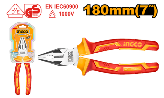 Ingco Plier Vde 1000V 180Mm Combination