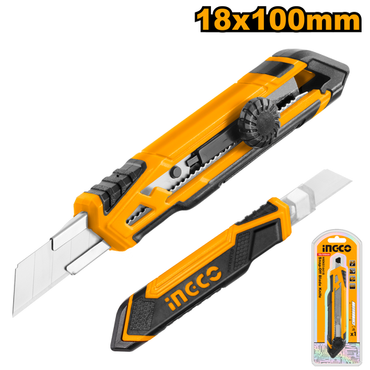 Ingco Knife 158Mm S/Off 18Mm Rnd