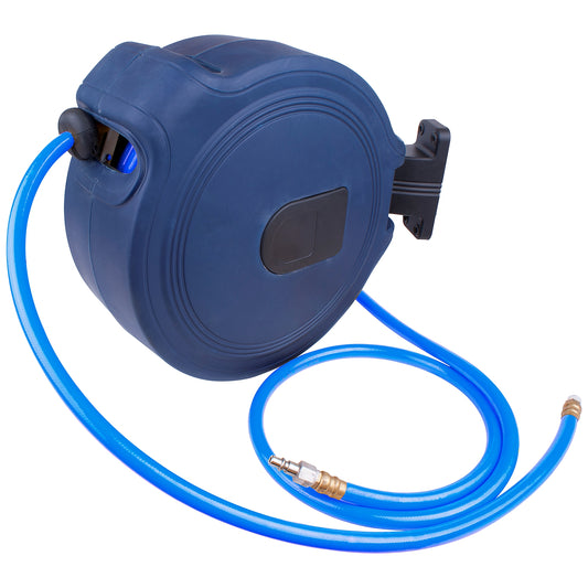 Aircraft Air Hose Reel 15M X 9.5Mm(3/8) Pu Hose  P/P Casing Wall Mounted
