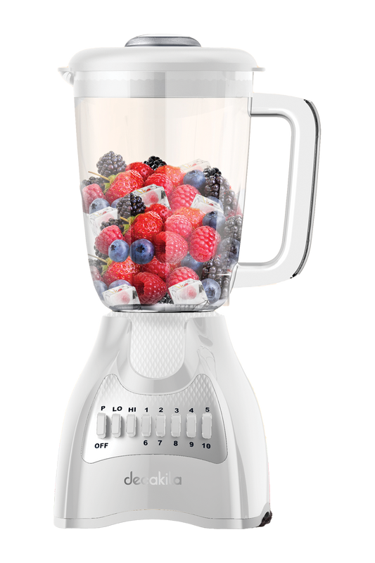 Decakila Stand Blender 2 Speed 650W 1.5L - Black