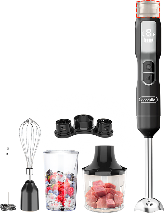 Special - Decakila 16V Cordless Hand Blender 5In1 Set 100W