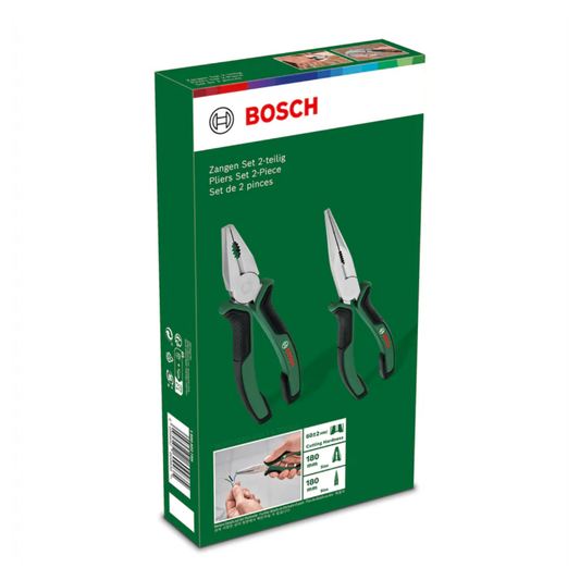Bosch DIY 2Pc Pliers Set