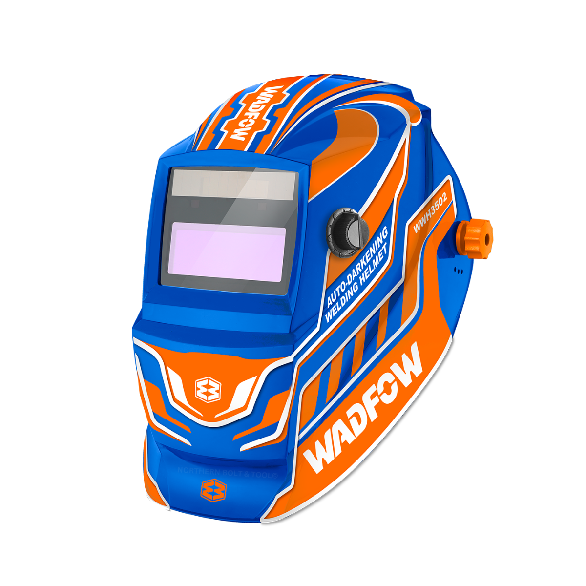 Wadfow Auto-darkening welding helmet 93x43mm WWH3502