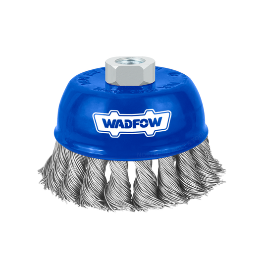 Wadfow Wire cup brush 100mm WCE2402