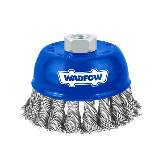 Wadfow Wire cup brush 75mm WCE2401 