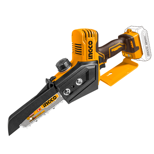 Ingco Cordless Mini Chainsaw 20V P20S 6" Tool Only CGSLI2068
