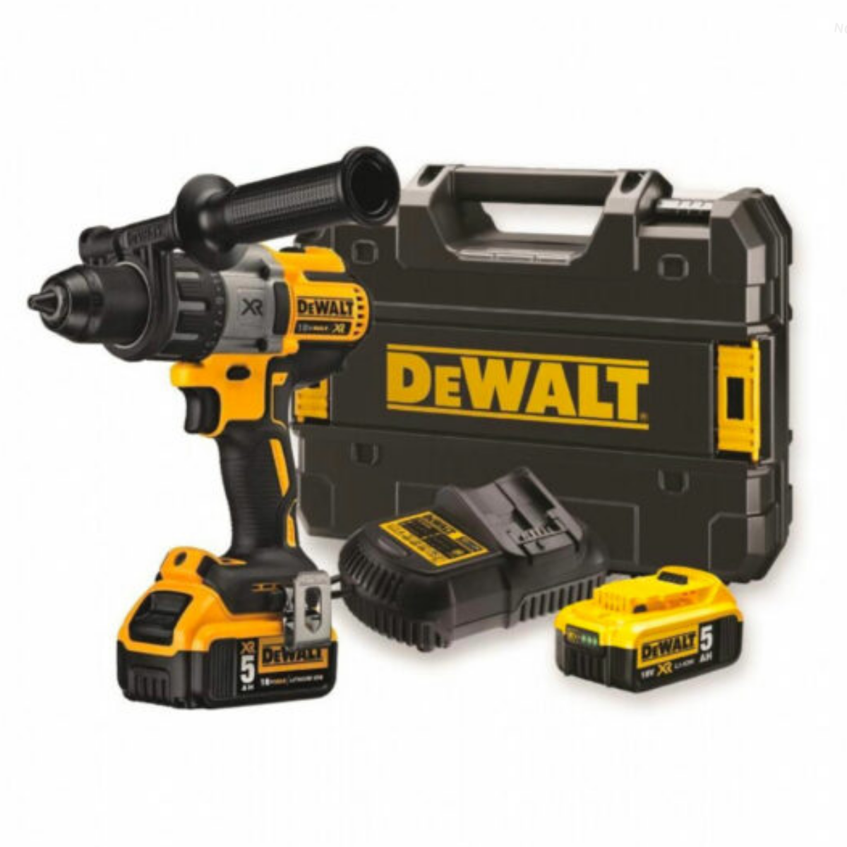 DeWalt Cordless Hammer Drill 95Nm Brushless 18V Kit DCD996P2
