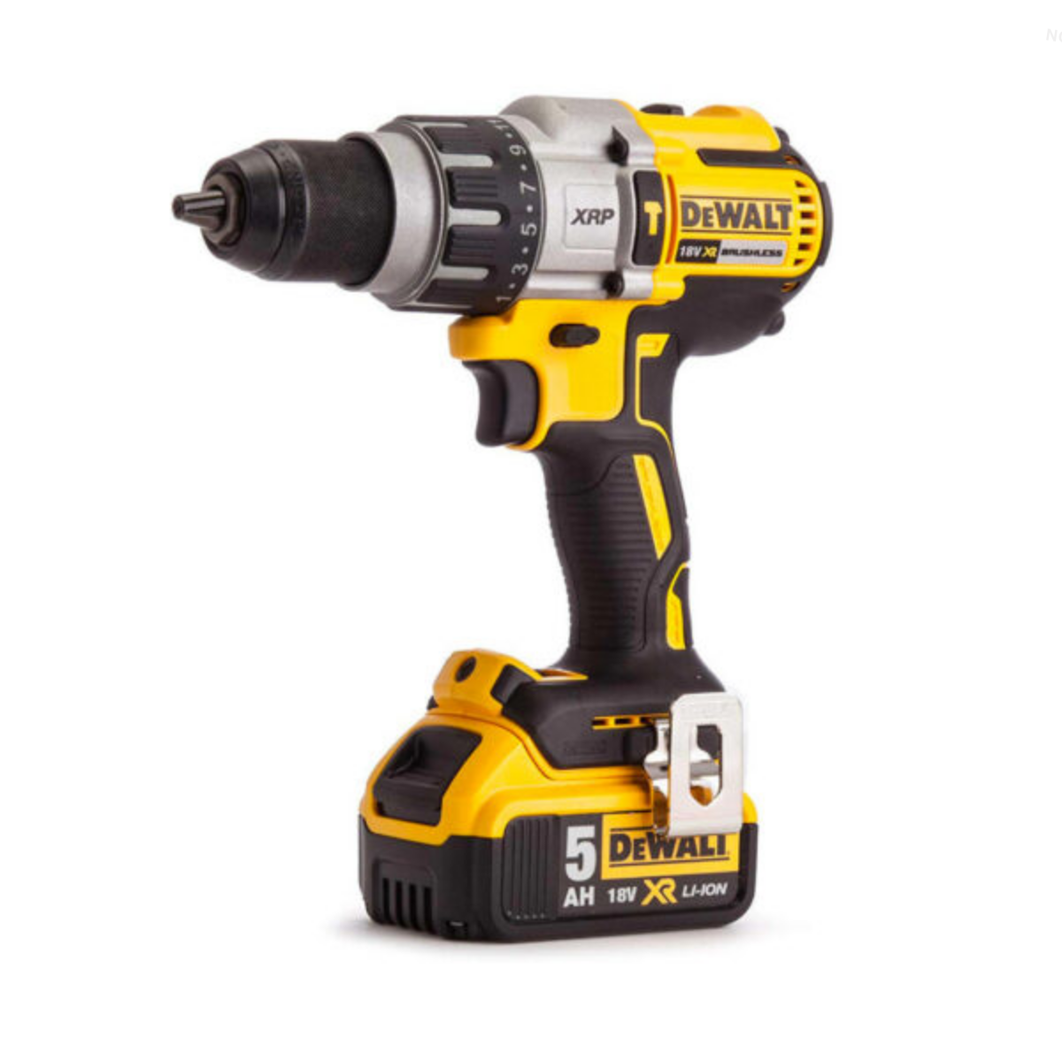 DeWalt Cordless Hammer Drill 95Nm Brushless 18V Kit DCD996P2