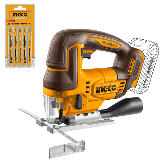 Ingco Cordless Jig Saw Brushless 20V (Tool only) CJSLI1008