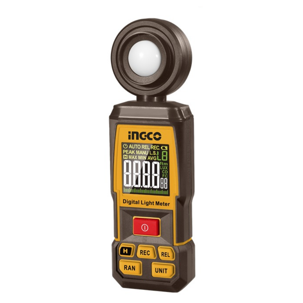 Ingco Digital Light Luxmeter with batteries HETLU031