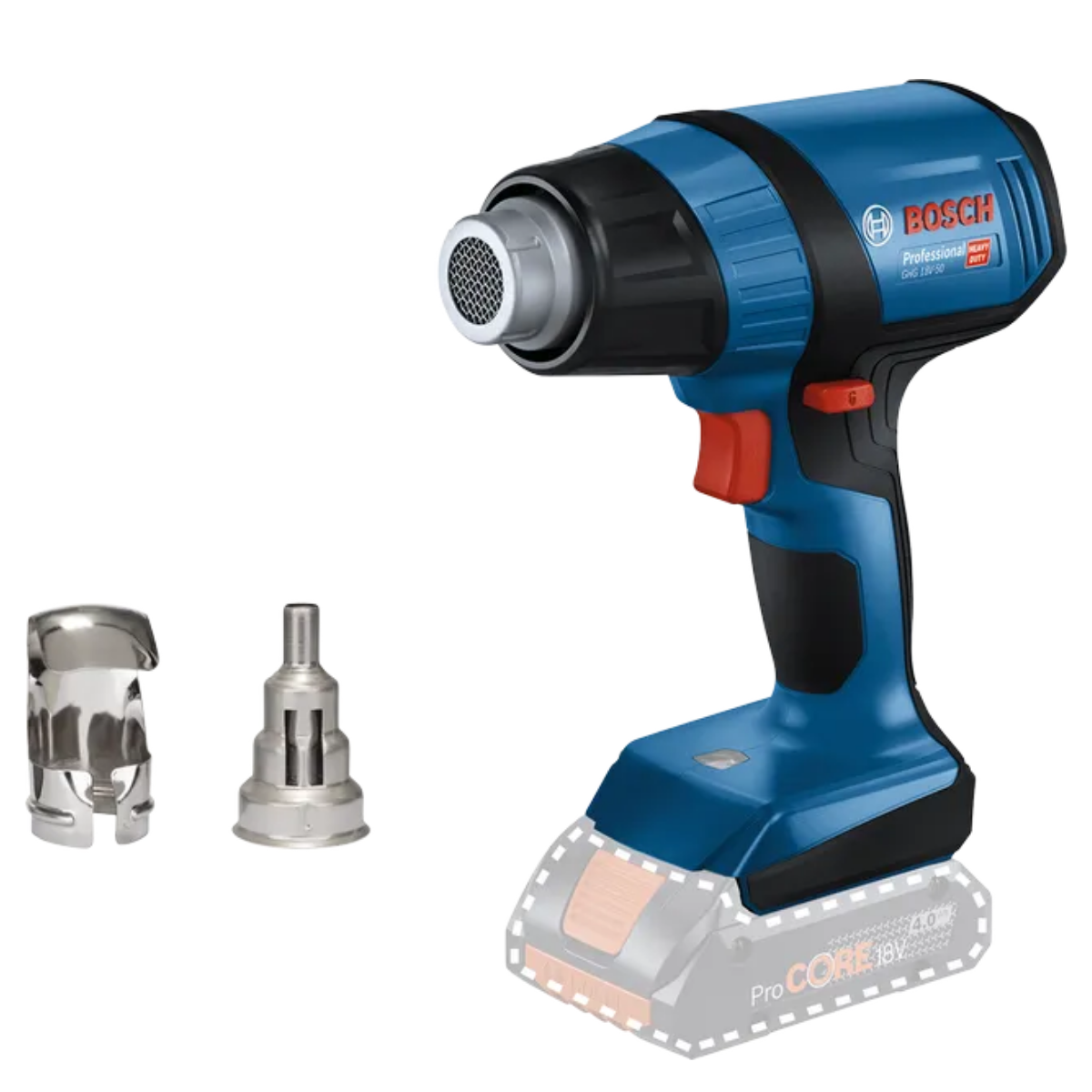 Bosch Cordless Heat Gun GHG 18V-50 Professional (Tool only) 0 601 2A6 500