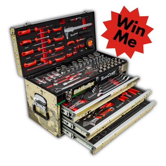 Win This Limited Edition Tork Craft 154Pce Bakkies Botha Toolbox No. 50 of 100