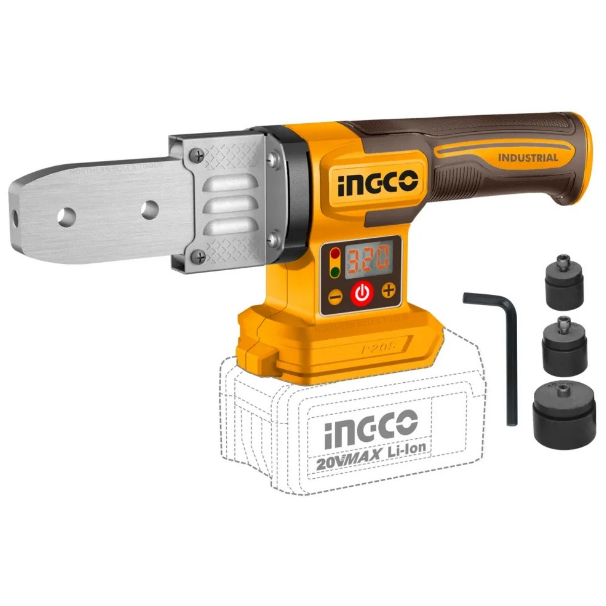 Ingco Cordless Tube Welder 20V P20S (Tool Only) PTWTLI2018