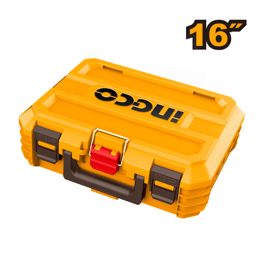 Ingco Stackable Tool Box 16" with Plastic Clasp