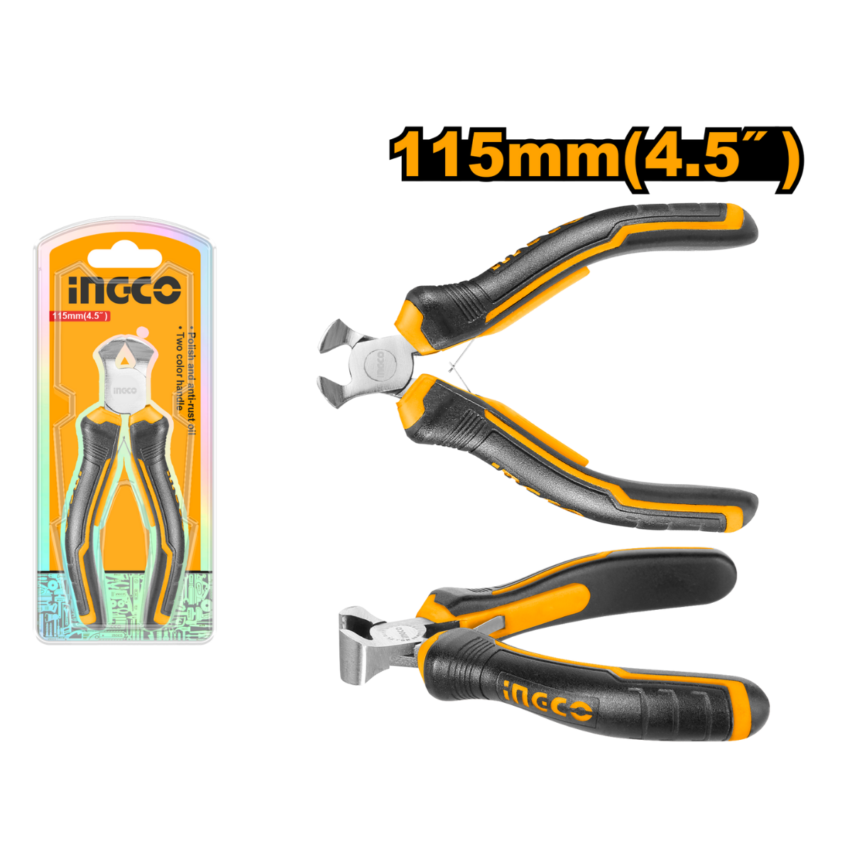 Ingco Mini End Cutter Plier 115mm HMBCD08115