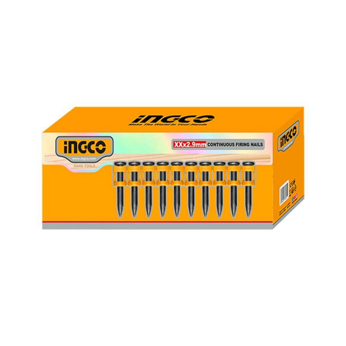 Ingco Continuous Firing Nails (Concrete) 27mm 1000pcs ANA02271