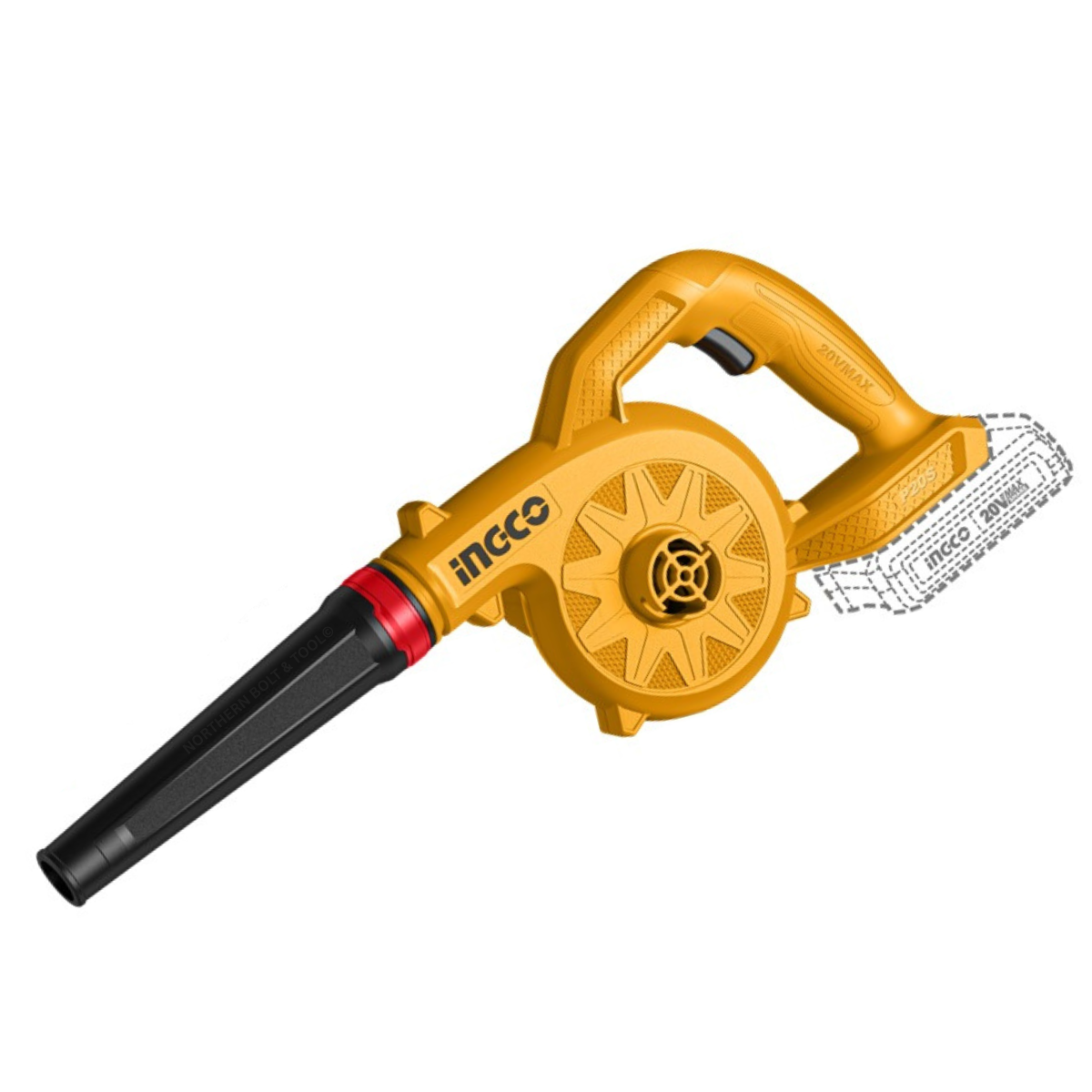 Ingco Cordless Blower 20V - Tool Only CABLI2078