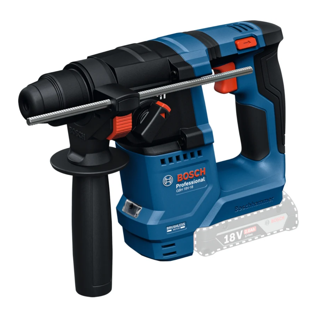 Bosch Rotary Hammer Drill GBH 18V-18 (Tool Only) 0611927000