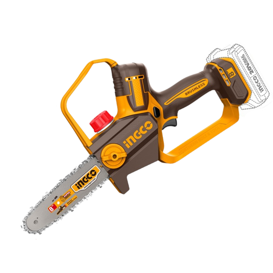 Ingco Cordless Pruner Chainsaw 8" Self Lubricating (Tool Only) CGSLI2088