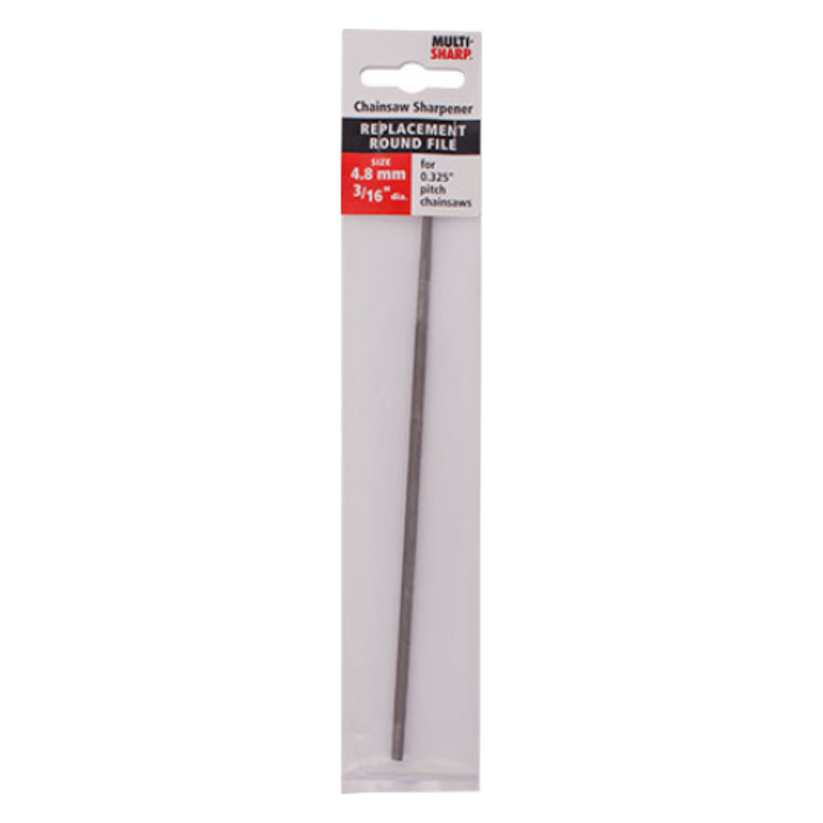 Multi-Sharp Replacement Round File 3/16' For Ms1701E Chainsaw Sharpener MS1703E