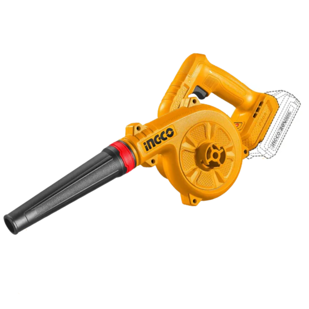 Ingco Cordless Blower Brushless 20V (Tool only) CABLI2068