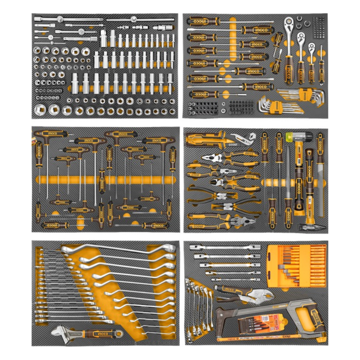 Ingco 356Pcs Tool Chest Set HTCS273561