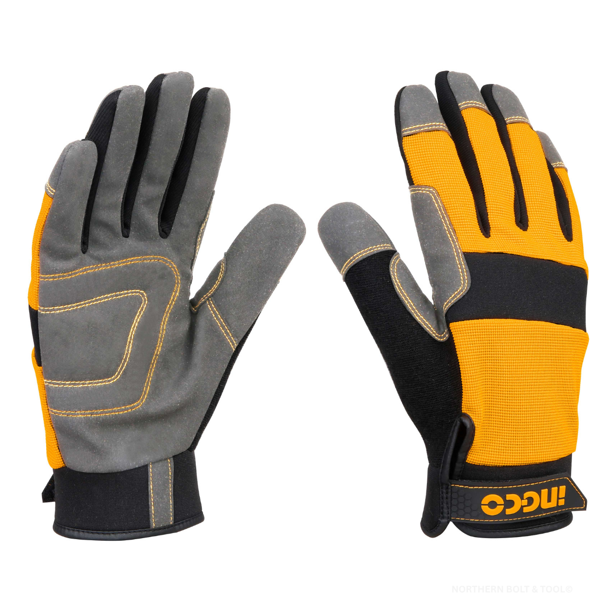 Ingco Mechanic Gloves - Extra Large HGMG01-XL